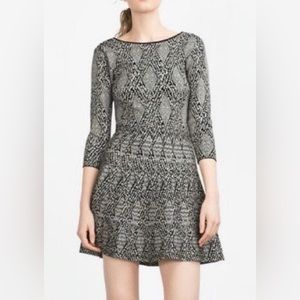 ZARA Skater Knot Sweater Dress Size XS
